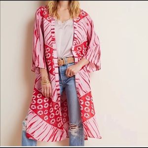 Anthropologie Bl-nk London Lia shibori kimono wrap NWT